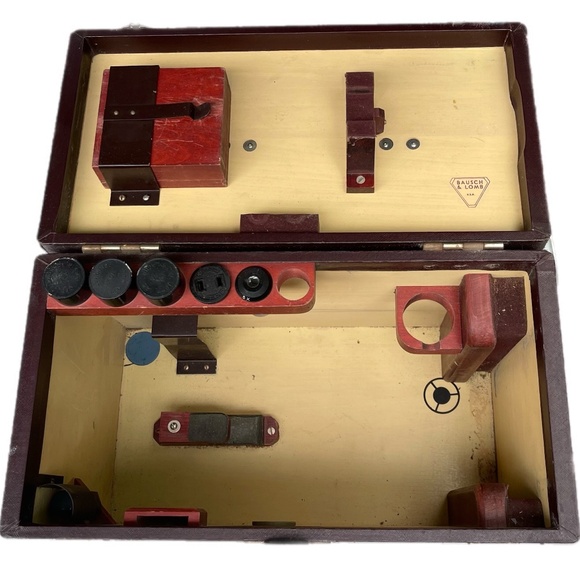 Vintage Bausch & Lomb Medical Microscope Case *No Microscope*